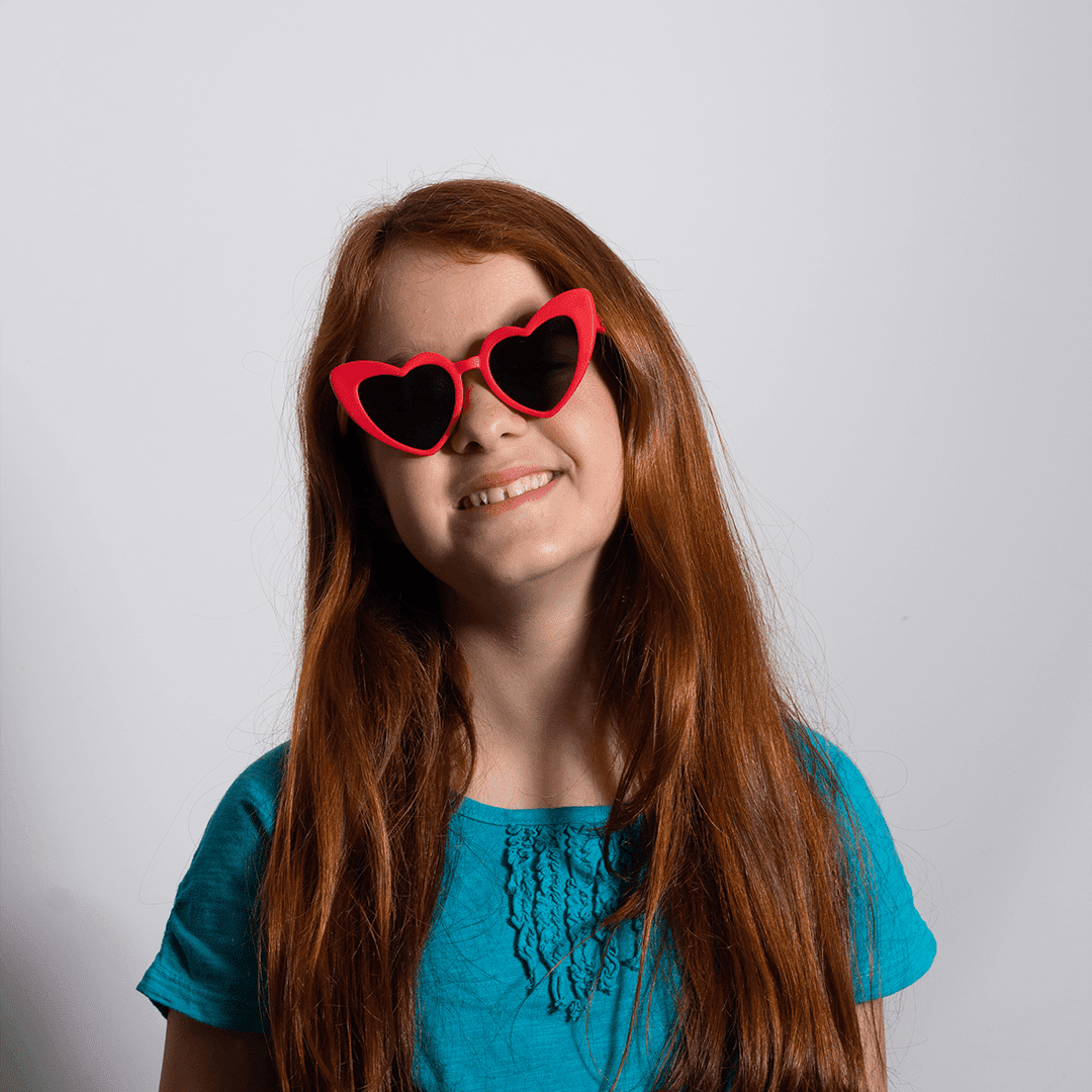 Gafas de sol infantiles Heart